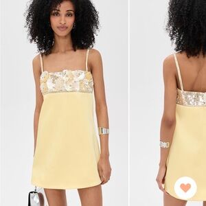 Retrofête Lark Embroidered Dress